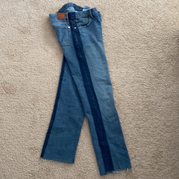 Mango Straight Mid Rise Jean size 8 - Picture 2 of 3